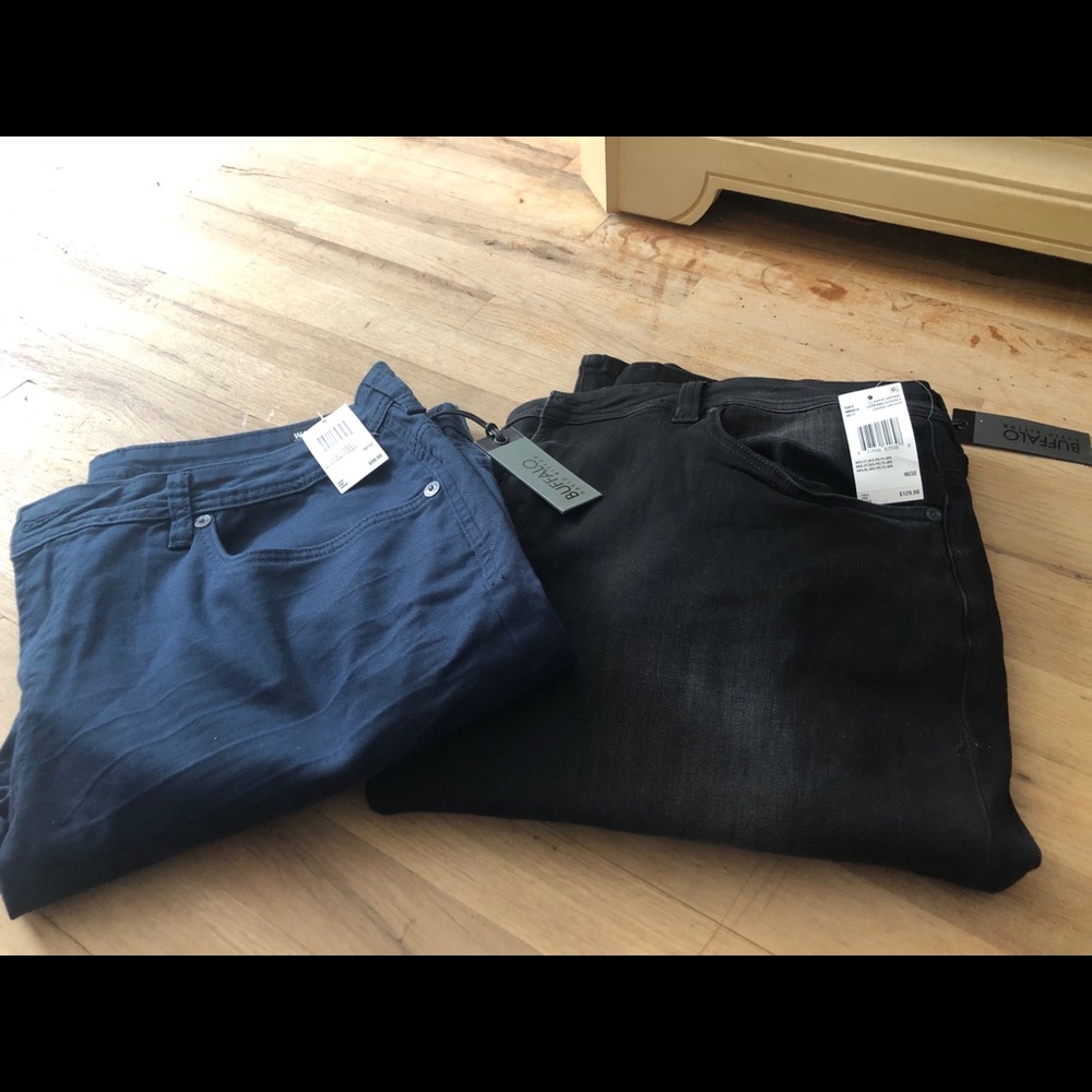 Buffalo men’s jeans    can be sold separately 40 each